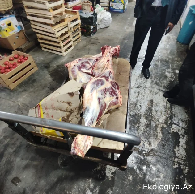 Nəsimi rayonunda fəaliyyət göstərən “Təzə bazar”da nöqsanlar aşkarlanıb