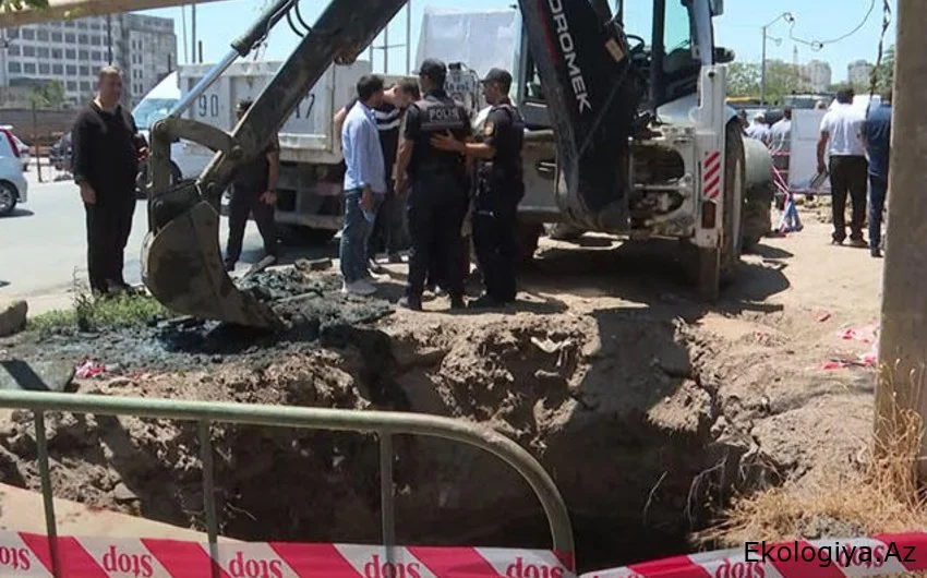 Bakıda kanalizasiyaya düşən gəncin meyiti tapılıb