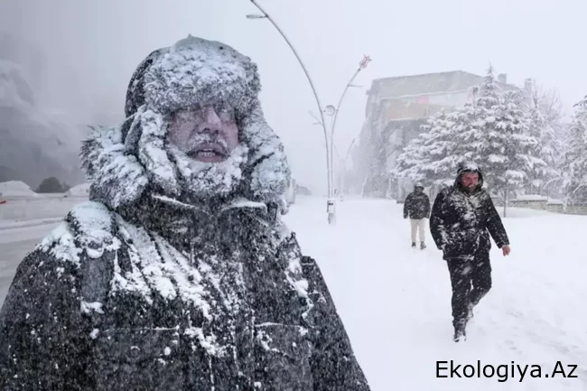 Meteoroloqlardan xəbərdarlıq: İki bölgədə intensiv qar gözlənilir