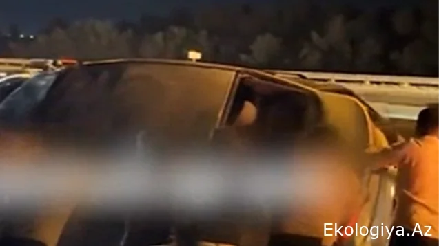 Aeroport yolunda qəza: ölən və yaralananlar var – VİDEO