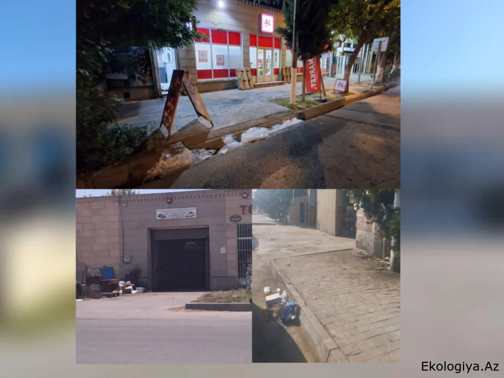 Polis Kürdəmirdə sanitariya-gigiyena qaydalarının pozulmasna qarşı tədbirlər həyata keçirir