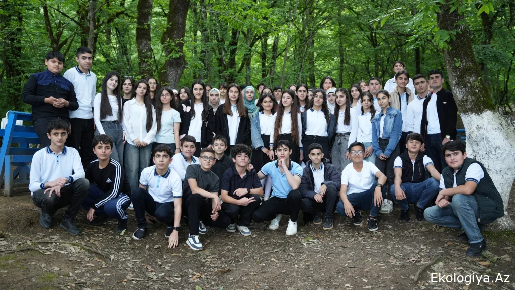 “Yaşıl Könüllük” Proqramının İcrası” layihəsi çərçivəsində məktəblilər üçün ekskursiyalar keçirilib