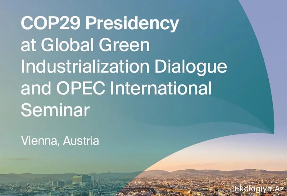 COP29 Sədrliyi Vyanada UNIDO və OPEC tədbirlərində ölkəmizi təmsil edəcək