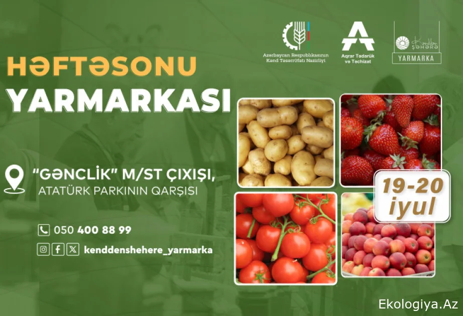 Bakıda növbəti “Kənddən Şəhərə” yarmarkası təşkil olunacaq