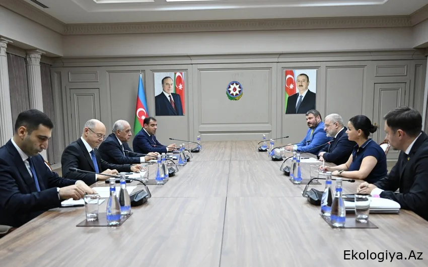 Əli Əsədov Ukraynanın energetika naziri ilə görüşüb