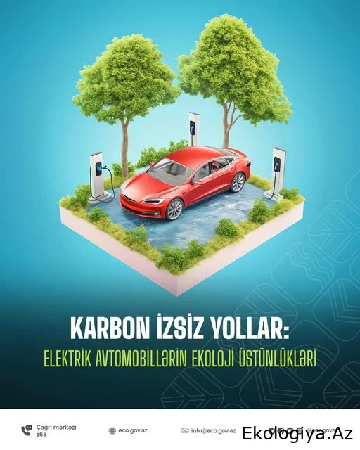 Karbon izsiz yollar: Elektrik avtomobillərin ekoloji üstünlükləri