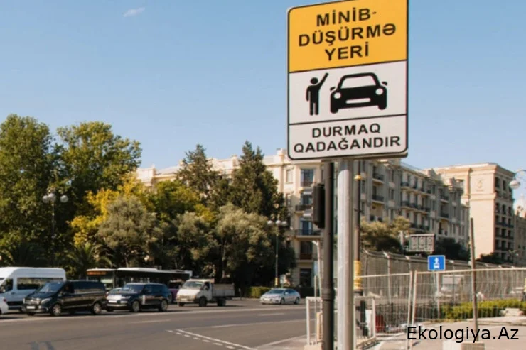 Bakıda bu avtobus zolaqlarında sərnişin düşürməyə icazə verildi