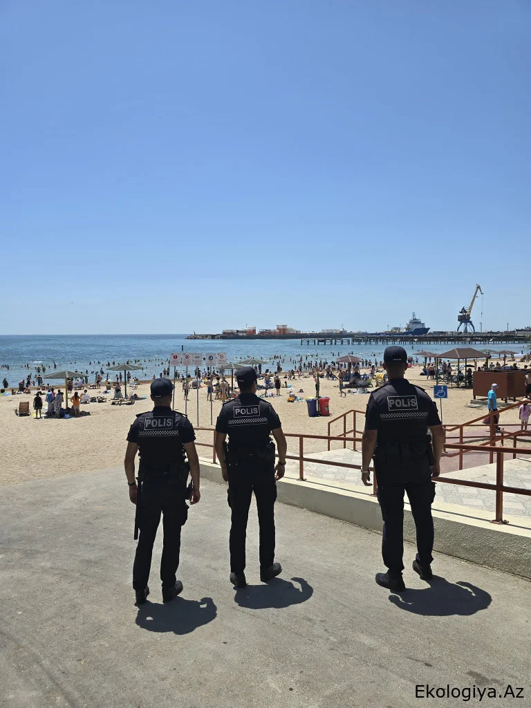 İstirahət zonalarında polisin fasiləsiz xidməti təşkil edilib - FOTO
