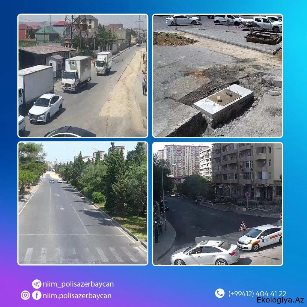 Bu yollarda hərəkətə məhdudiyyət qoyulub - SİYAHI