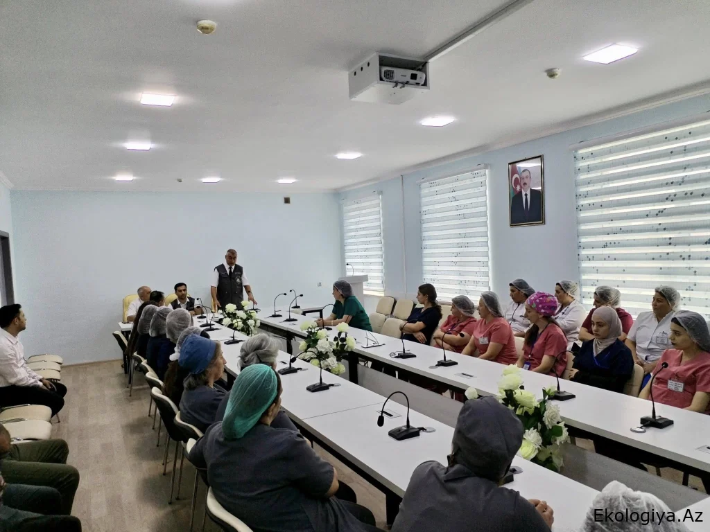 Tibbi tullantıların düzgün idarə olunması sahəsində maarifləndirici tədbirlər keçirilib
