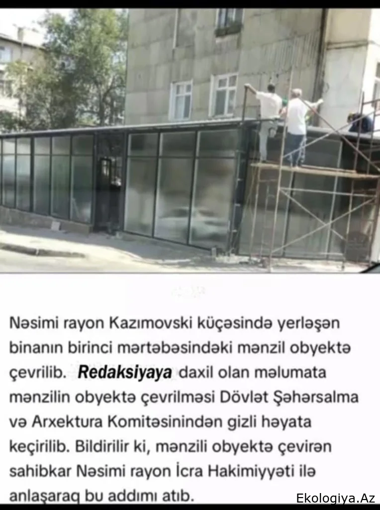 Nəsimi RİH-də Zahid Xəlilov və Ələsgər Rüstəmovn Kazımovski küçəsində “...sən də bizi gör” MARAĞI / VİDEO+FOTO
