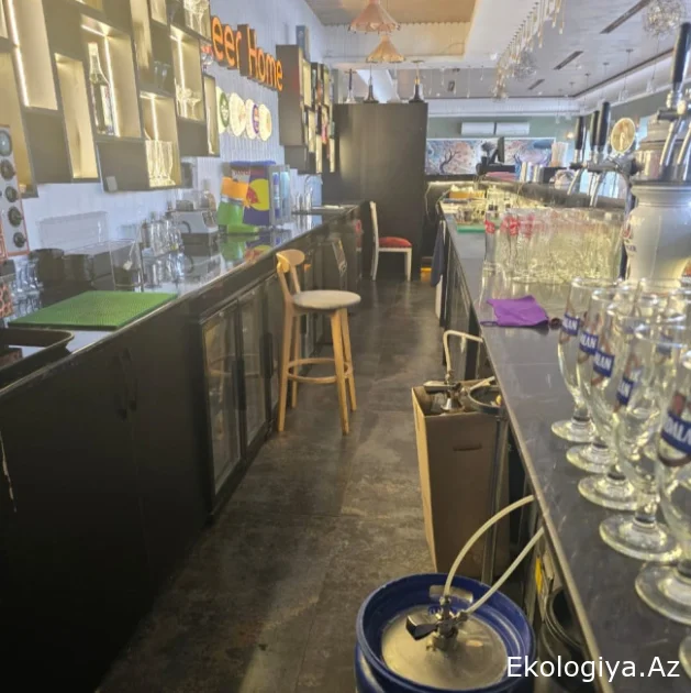 Abşeronda fəaliyyət göstərən “Beer Home Pub” kafesində nöqsanlar aşkarlanıb