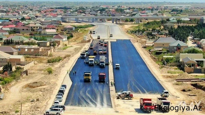 Sürücülərə ŞAD XƏBƏR: Bakıdan Sumqayıta yeni magistral yol SALINIR - VİDEO