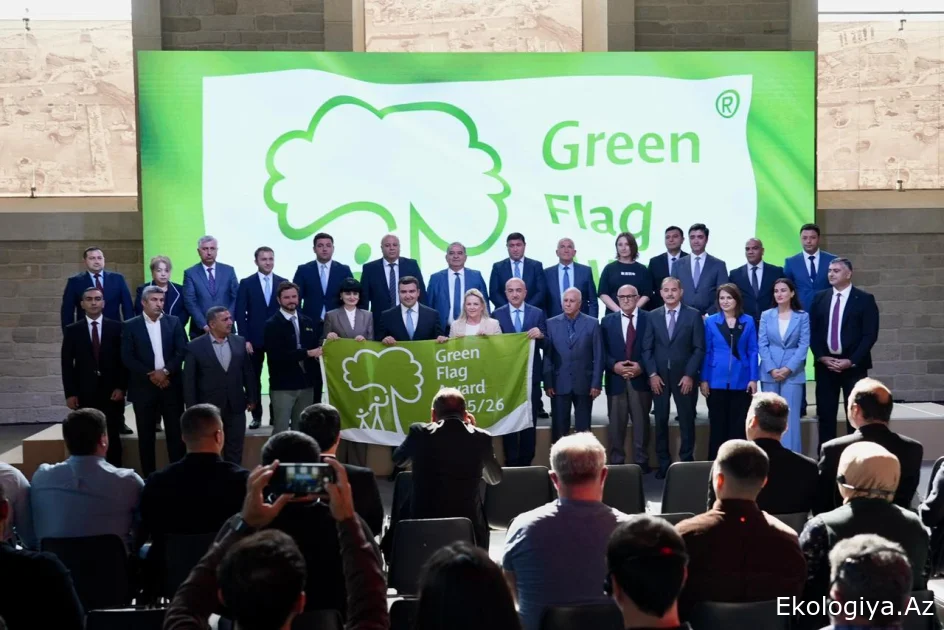 Dənizkənarı Milli Park “Green Flag Award” beynəlxalq mükafatına layiq görülüb