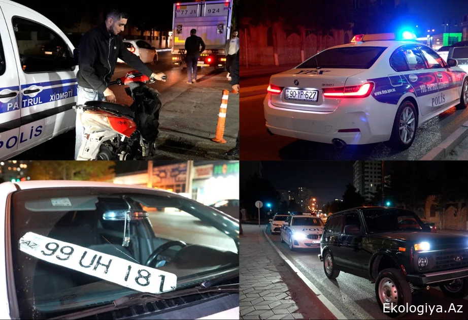 Polis Xırdalanda gecə saatlarında səs-küy yaradan şəxslərlə bağlı tədbirlər görüb