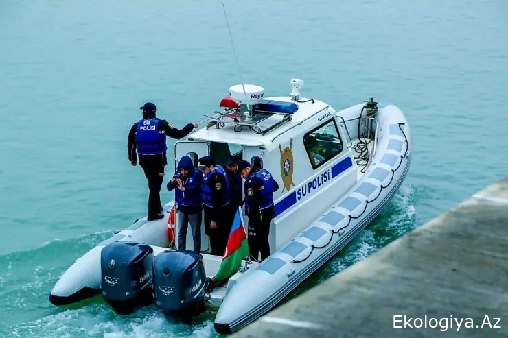 Su polisindən ƏMƏLİYYAT: Xəzərdə brokonyerlik edənlər tutuldu