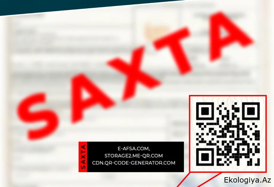 AQTA: Saxta ixrac sertifikatı hazırlanması faktı üzrə araşdırmalara başlanılıb