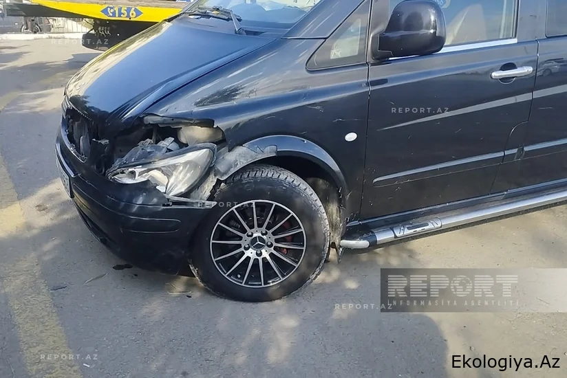 Mikroavtobus heyvan sürüsünə çırpılıb, 10 baş qoyun tələf olub