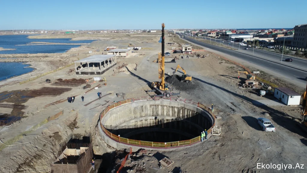 Zığ-Hövsan kanalizasiya kollektoru tikilir