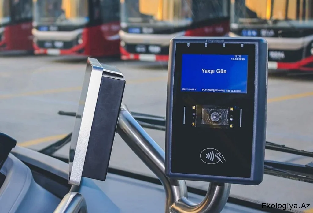 "BakuBus" avtobuslarında NFC sistemi işə düşdü