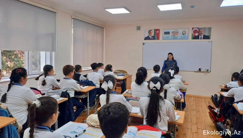 Regionlarda ətraf mühitin mühafizəsi sahəsində maarifləndirici görüşlər davam edir
