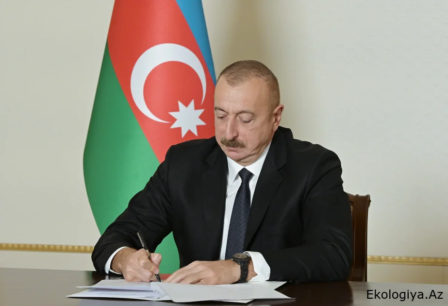 Prezident İlham Əliyev “Qərb Sənaye Parkının yaradılması haqqında” Fərman imzalayıb