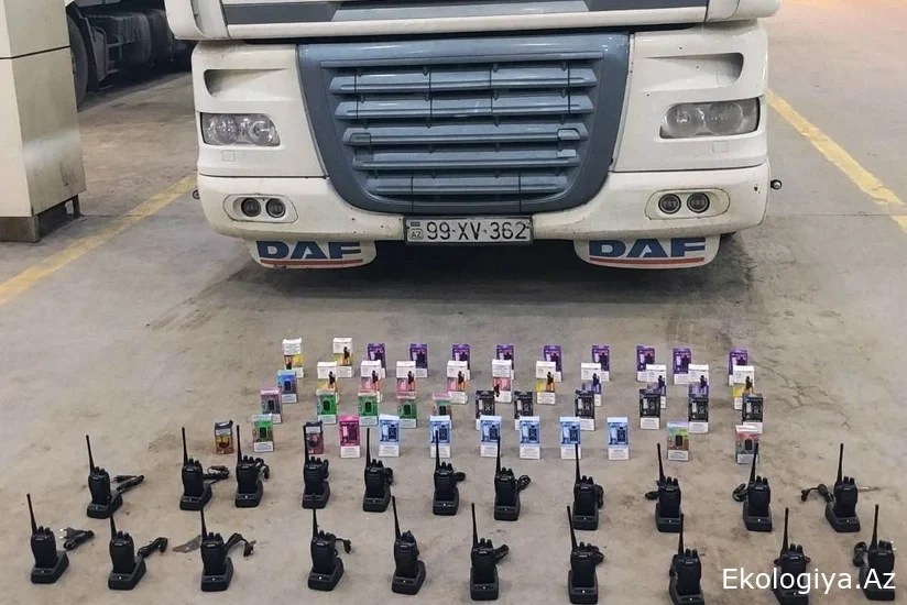 Ötən ay sərhəddə 5 milyon manatdan çox qaçaqmal tutulub
