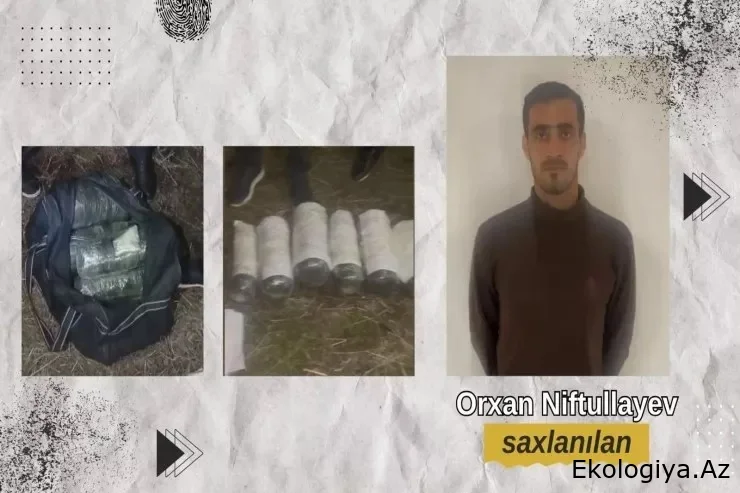 Polis Ağsuda ƏMƏLİYYAT KEÇİRDİ : Bakıya 9 kilo narkotik gətirən şəxs saxlanıldı