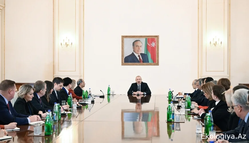 Prezident bu şirkətlərin rəhbərlərini qəbul etdi - FOTOLAR