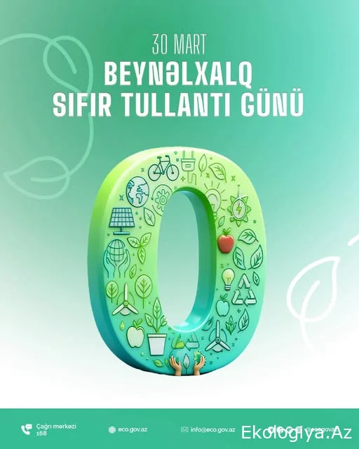 30 mart – Beynəlxalq Sıfır Tullantı Günüdür