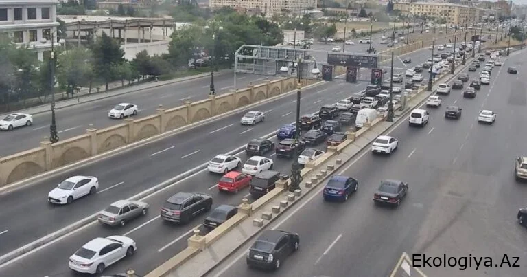 Bakıda bu yollarda sıxlıq var – SİYAHI