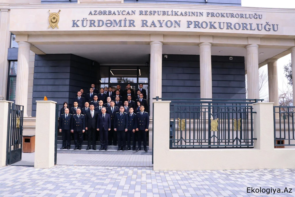 Baş prokuror Kürdəmir rayonunda vətəndaşları qəbul edib - FOTO