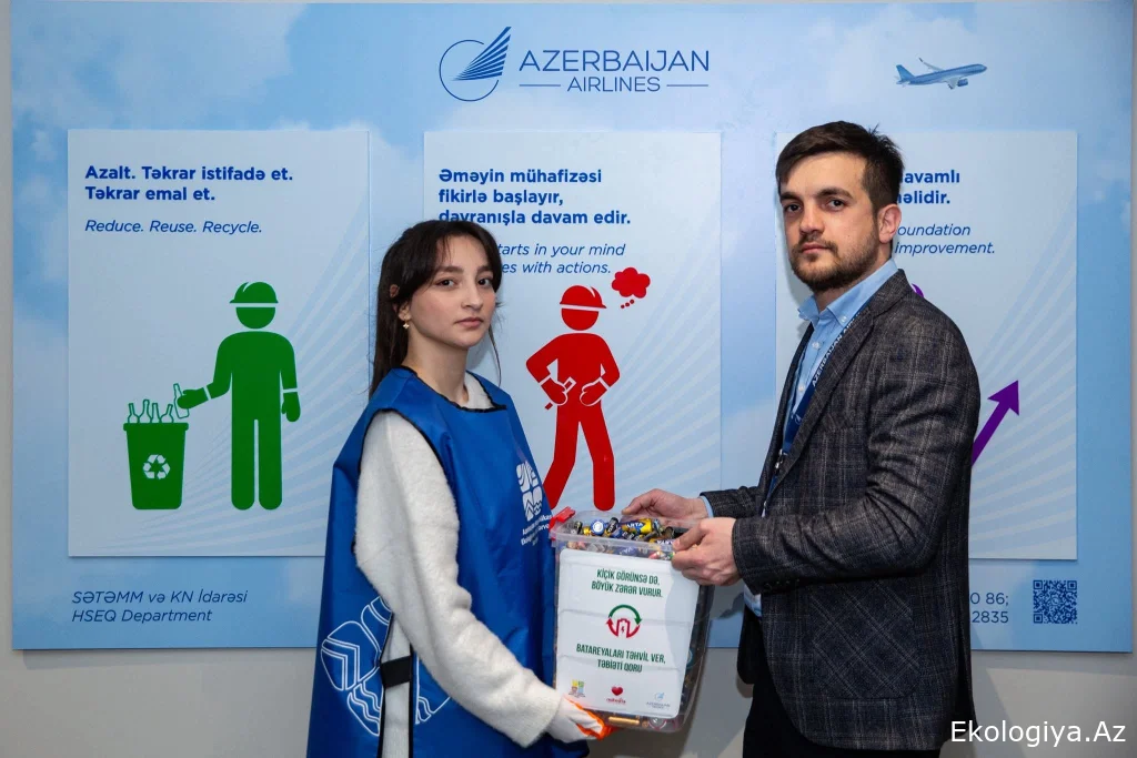 Batareyaları təhvil ver, təbiəti qoru” layihəsi uğurla davam etdirilir