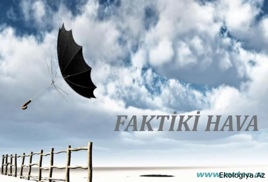 Bəzi yerlərdə arabir yağış, dağlıq ərazilərdə qar yağır – FAKTİKİ HAVA