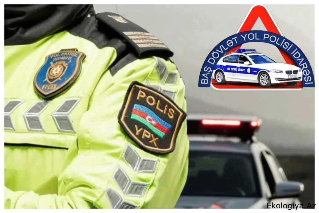 Yol polisi əlverişsiz hava şəraitində yollardakı vəziyyətlə bağlı sürücülərə müraciət edib