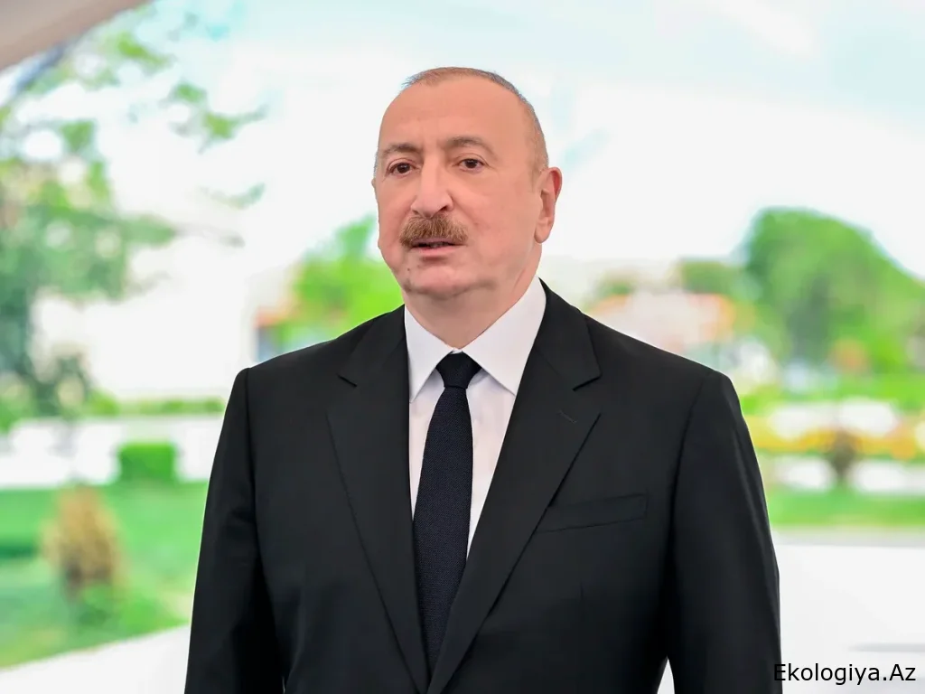 İlham Əliyev: "Bir-iki ilə Qarabağın günəş və su potensialı elektrik istehsalı üçün 700 meqavata yaxın olacaq"