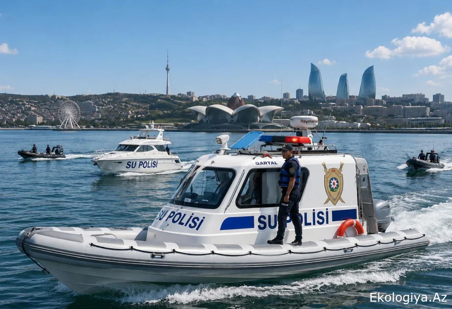 Su polisi dəniz sahilində narkotiklərə qarşı əməliyyat təşkil edib