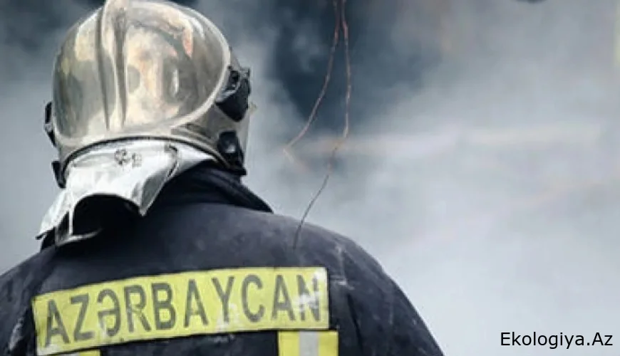 FHN Bakıda baş verən yanğınla bağlı MƏLUMAT YAYDI