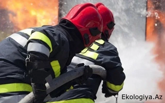 Bakıda Neft Emalı Zavodunda YANĞIN