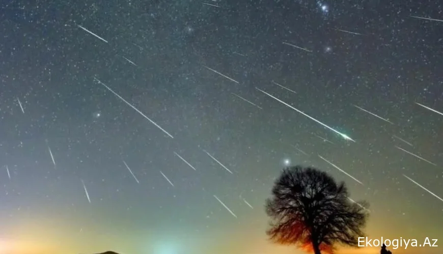 Bu tarixlərlə bağlı xəbərdarlıq: Meteor yağışı olacaq