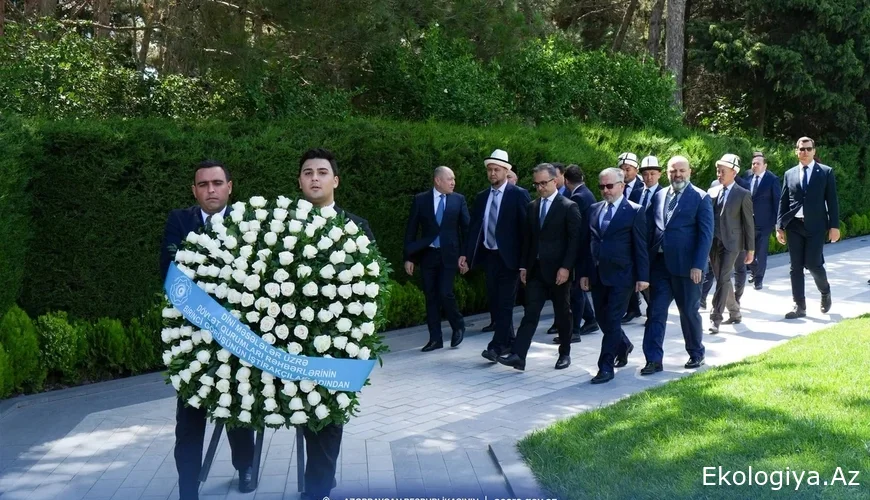TDT ölkələri dini qurum rəhbərləri Fəxri xiyabanı və Zəfər abidəsini ziyarət ediblər
