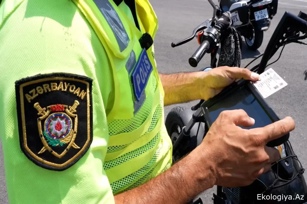 Masazırda motosiklet sürücülərinə qarşı reyd keçirilib, 45 nəfər saxlanılıb