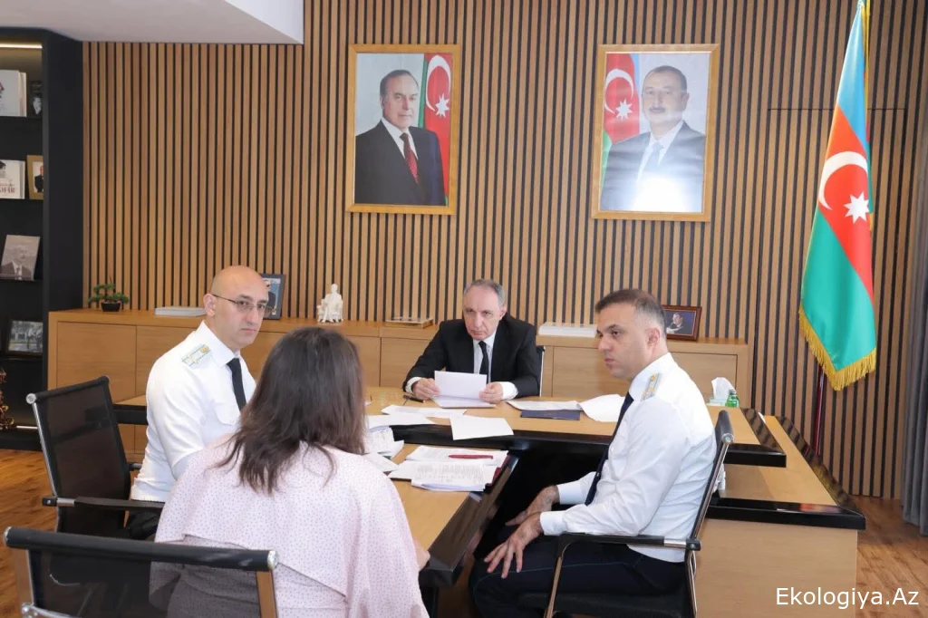 Baş prokuror paytaxtın Nərimanov rayonunda vətəndaşları qəbul edib-FOTO