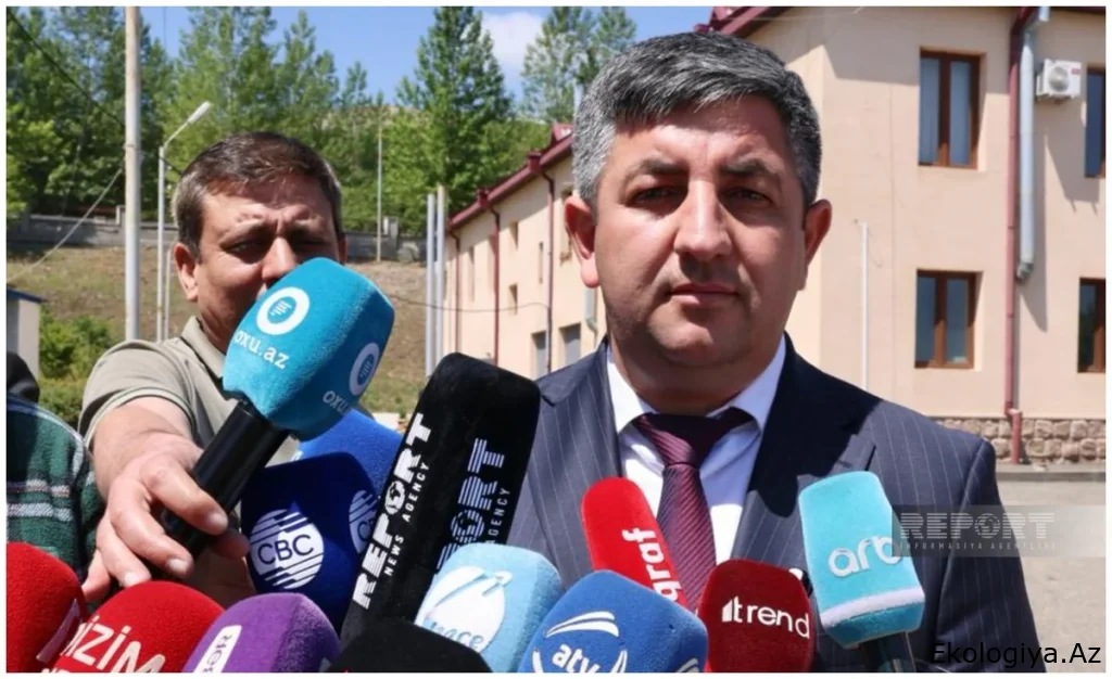 Bərgüşadçay su anbarının tikintisinə başlanılıb