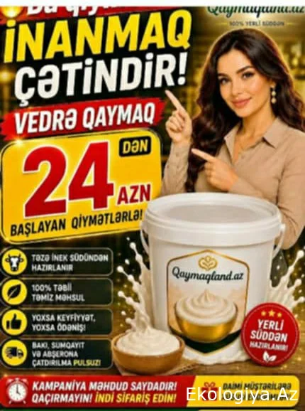 Sosial şəbəkədə saxta bazar: 7 kilo qaymaqdan 5 kilo yağ alanlar...