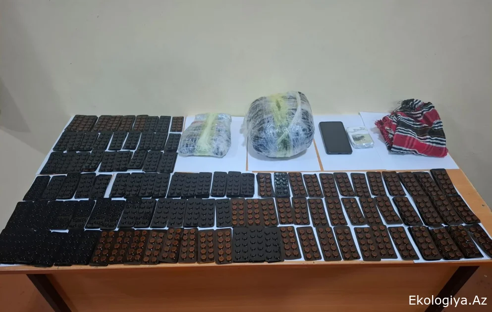 Külli miqdarda narkotik vasitənin ölkə ərazisinə keçirilməsinin qarşısı alınıb