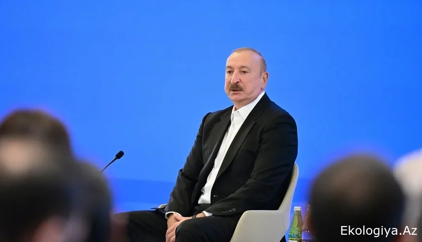 Əliyev: Tramp sələflərindən fərqli olaraq sülhə çalışdı, Zəngəzur dəhlizinin vacibliyini anlayır