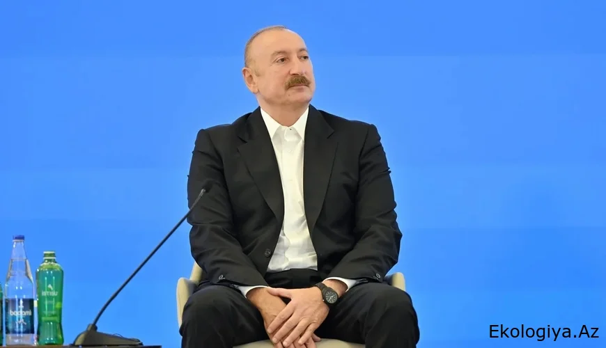 İlham Əliyev IV Şuşa Qlobal Media Forumunun açılışında - VİDEO+FOTO