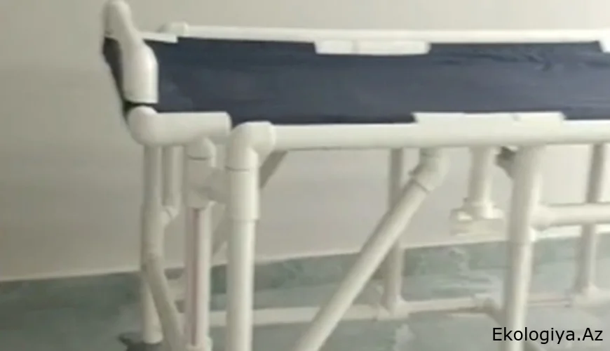 "Semaşko"dakı plastik borudan hazırlanmış xərəklə bağlı açıqlama — VİDEO