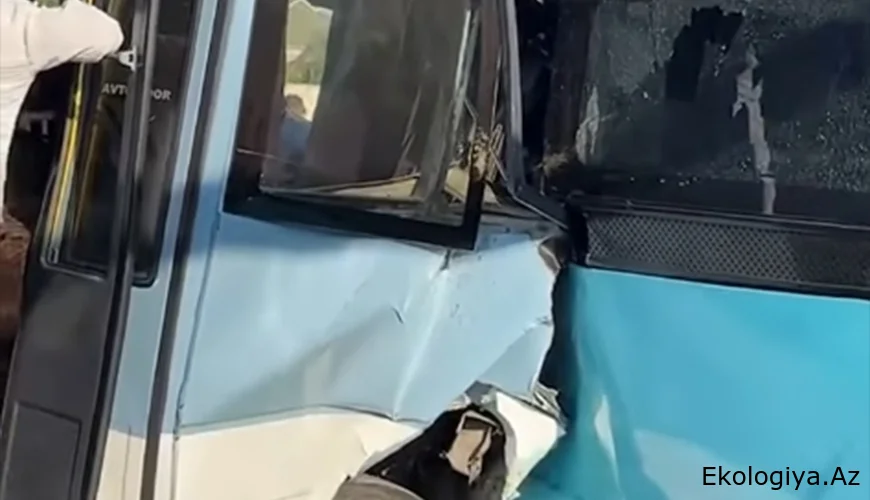 Bakıda DƏHŞƏTLİ AVTOBUS QƏZASI: 20-dən çox yaralı varı